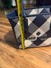 Kate Spade New York Checkered-gingham Blue White Tote One size - photo 5