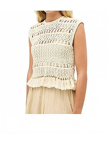 Marie Oliver Mira Sleeveless Top in Vesper (view 2)