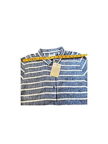 Garnet Hill Linen Top Button-Down Shirt (view 2)