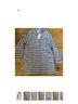Garnet Hill 100% Linen Stripes Blue White Button-Down Shirt Size M - photo 4