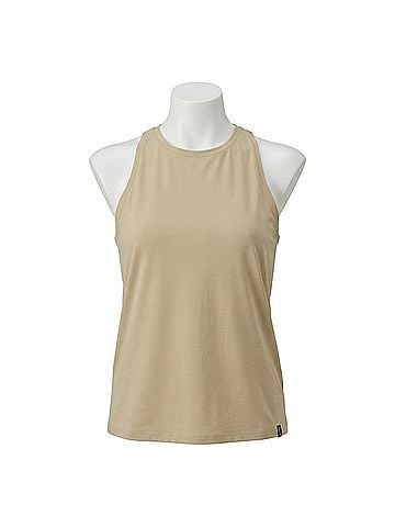 Patagonia Cap Cool Ultra Tank Top in Pumice: Dyno White X-Dye (view 1)