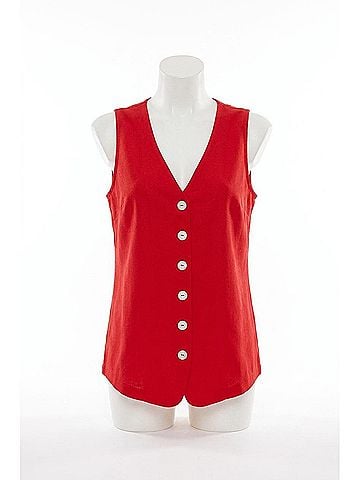 Show Me Your Mumu It Takes Two Sleeveless Top in Sundried Tomato Linen (view 1)