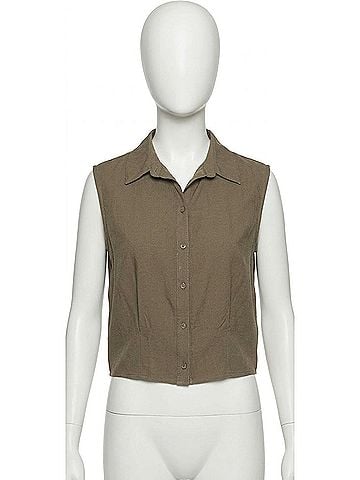 Drew Montana C Tank in Olive (view 1)