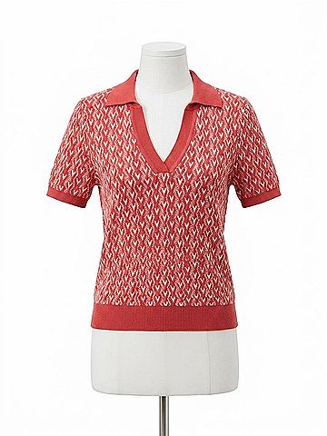 Varley Ezrella Knit Top in Baked Apple (view 1)