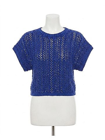 Z Supply Ballast Crochet Top in Nautical (view 1)