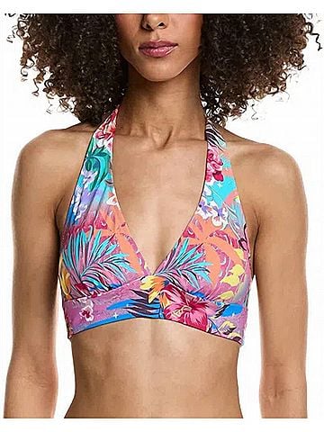 Johnny Was Halter Bikini Top in Zeru (view 2)
