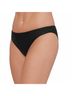 Steve Madden Solid Black Basic Hipster Bikini Bottom in Raven Black Size XL - photo 3