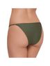 Steve Madden Solid Green Strap Side Bikini Bottom in Olive Size L - photo 3