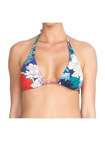 Johnny Was Marritt String Bikini Top in Multi (view 2)