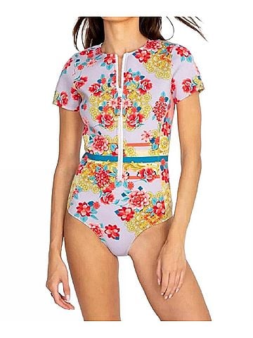 Johnny Was Japer Neoprene One Piece in Multi (view 2)
