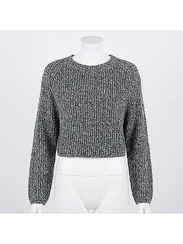 Closed Women's Pure Organic Cotton Crew Neck Top in Black (view 2)
