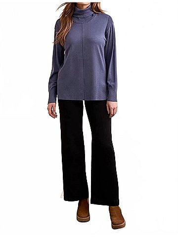 Tribal Marine Long Sleeves Sweater in Blue (view 2)