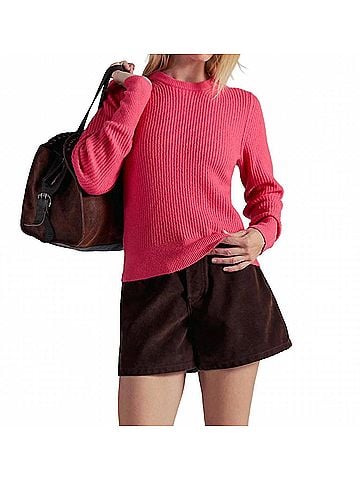 Free People Ever After Pullover Sweater in Dayglo (view 2)