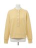 Varley Solid Yellow Reena Button Front Sweater in Sahara Sun Size S - photo 1