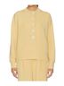 Varley Solid Yellow Reena Button Front Sweater in Sahara Sun Size S - photo 2