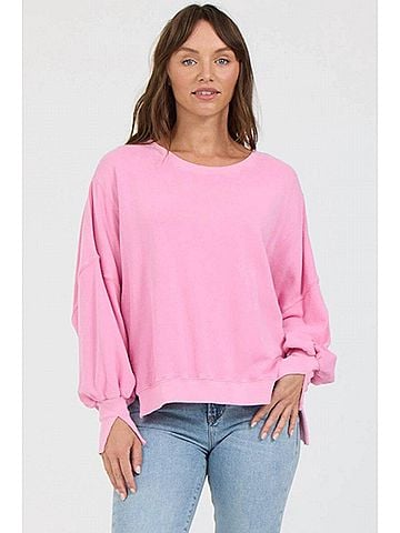 Dear John Trenton Sweater in Cashmere Rose (view 2)