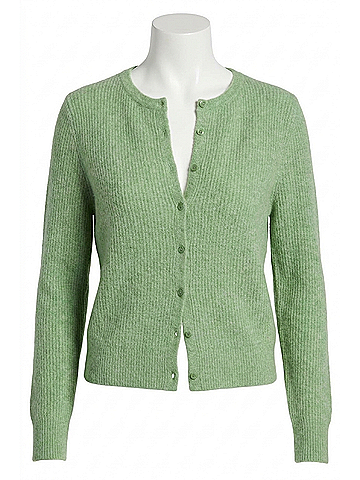 Z Supply Medina Cardigan in Appletini (view 1)