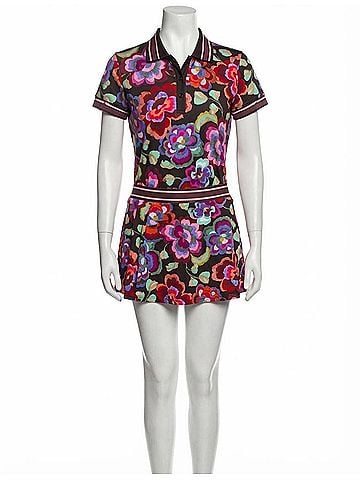 Johnny Was Calanthe Tennis Skirt in Multi (view 1)
