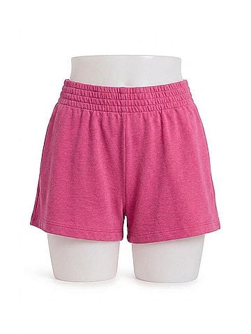 Z Supply Weekender French Terry Short in Island Pink (view 1)