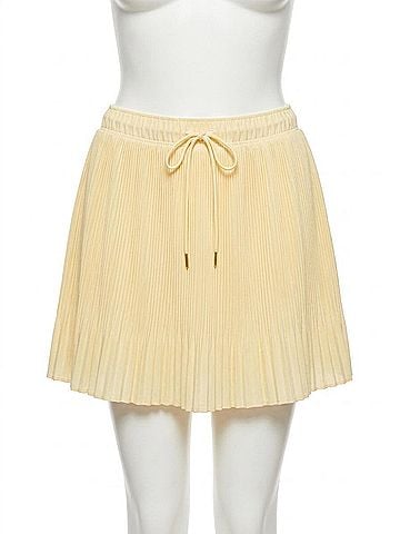 Varley Davina High Rise Skort in Anise Flower (view 1)