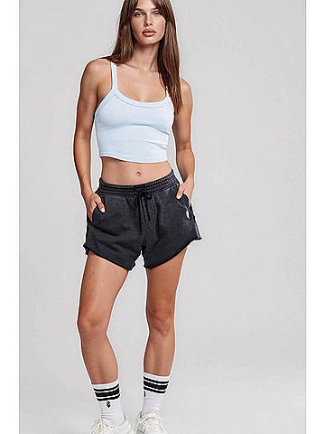 Free People Knockout Shorts in Black (view 2)