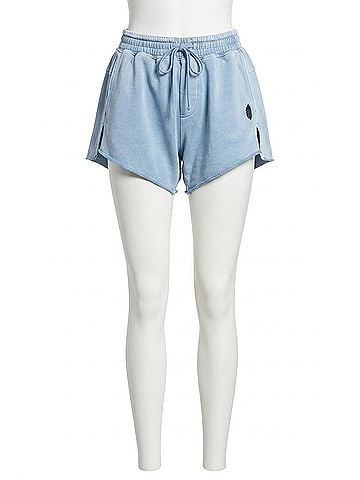 Free People Knockout Shorts in Dark Slate (view 1)