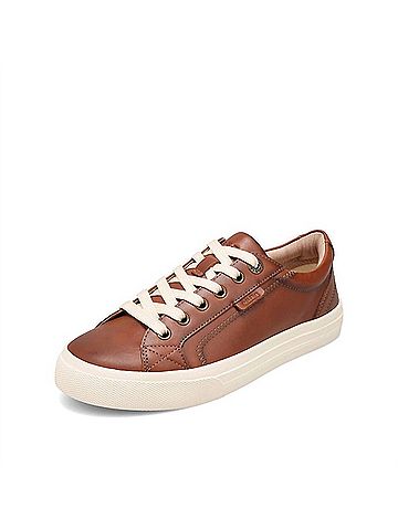 Taos Women's Plim Soul Lux Shoes - Wide Width in Cognac (view 2)