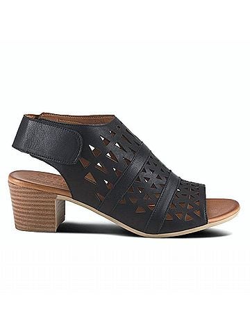Spring Step Women's Dorotha Sandal in Black (view 1)