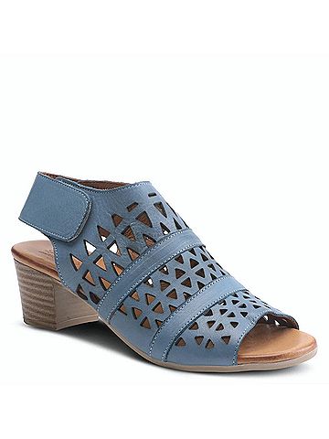 Spring Step Mwomen's Dorotha Sandal in Blue (view 2)