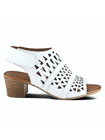 Spring Step Women's Dorotha Sandal in White (view 1)