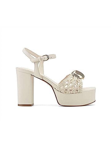 Marc Fisher Women's Cabell Platform Sandals in Ivory (view 1)
