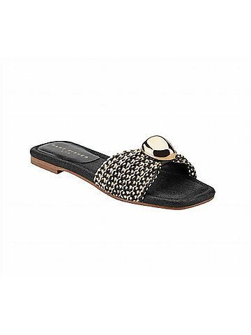 Marc Fisher Women's Nalena Slide in Black (view 2)