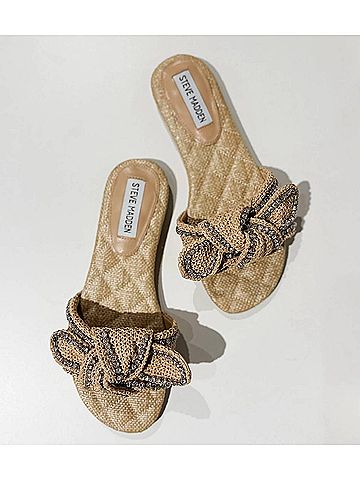 Steve Madden Women's Misha Sandal in Natural (view 2)