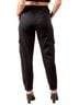 GiGi Moda Solid Black Cargo Jogger Pants in Black One size - photo 3