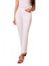 Tribal Solid White Comfort Stretch Pull-On Pants in White Size 14 - photo 5
