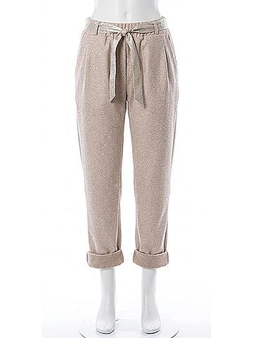 GiGi Moda Gemma Jogger Pants in Beige (view 1)