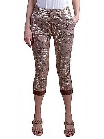 GiGi Moda Grazina Tie-Waist Pants in Taupe (view 2)