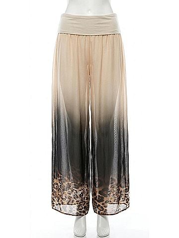 GiGi Moda Savanna Silk Pant in Cream (view 1)