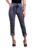 GiGi Moda Solid Gray Zola Stud Pants in Charcoal One size - photo 2