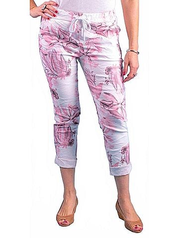 GiGi Moda Cornelia Floral Pants in Pink (view 2)