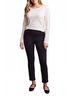 Tribal Solid Black Stretch Colored Pants in Black Size 8 - photo 2