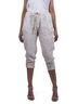GiGi Moda Solid Brown Lenia Jogger Pull-On Pants in Cream One size - photo 2