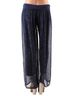 GiGi Moda Animal Print Blue Lyda Leopard Print Pants in Navy One size - photo 3