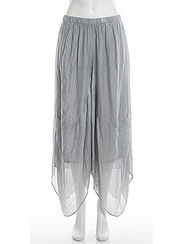 GiGi Moda Macha Wide Leg Pant in Dove Gray (view 1)