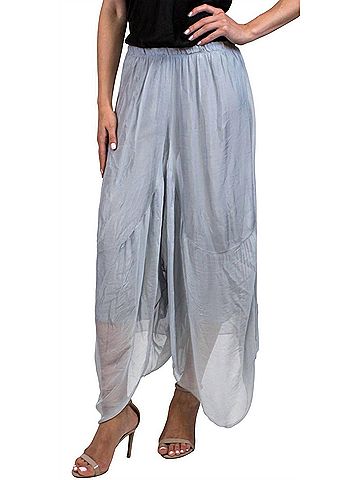 GiGi Moda Macha Wide Leg Pant in Dove Gray (view 2)