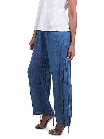 GiGi Moda Sundaze Wide Leg Pants in Blue (view 2)