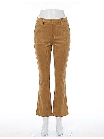 Dear John Jeanne Flare Pants in Butterscotch (view 1)