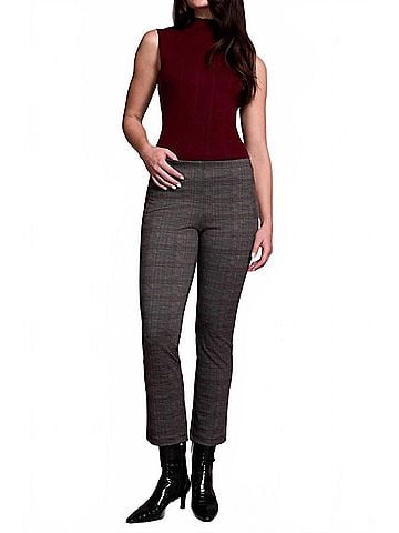 Tribal Pull On Ankle Pant in Ivy (view 2)