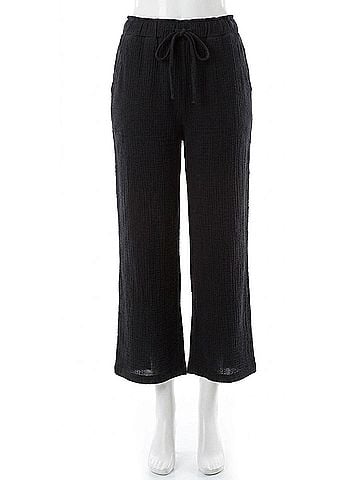 GiGi Moda Jesi Cotton Pants in Black (view 1)