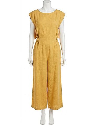 Free People Heat Wave 1-Piece Jumpsuit in Honey (view 1)
